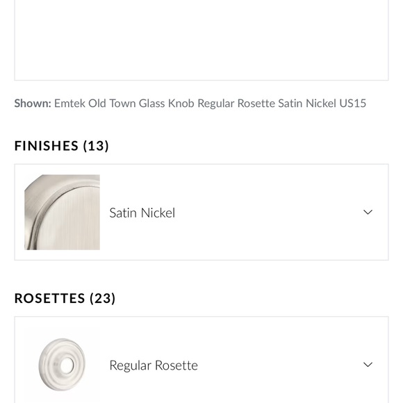 Emtek Astoria door hardware - Picture 2 of 5